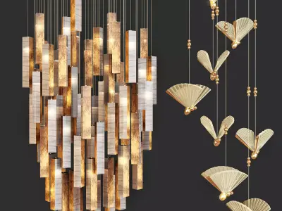 ceiling light 123 3D model