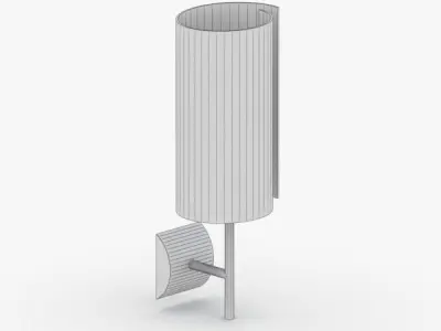 1477 - Bra Lamp Low-poly 3D model