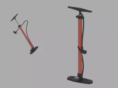 Bike Pump 3D model