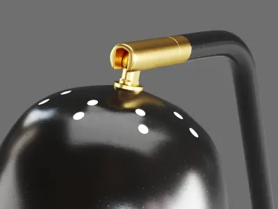 Giraffe floor lamp 3D model