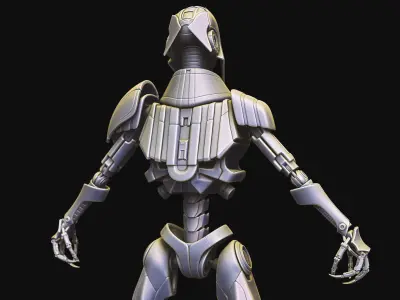 Eg5 Hunter Droid 3D model
