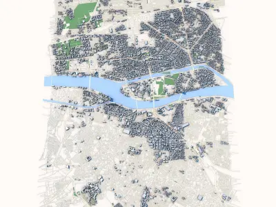 Cairo City Egypt 3D model