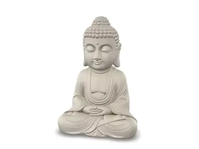 Mini Zen Garden 3D Model Pack  8  Props Low-poly 3D model