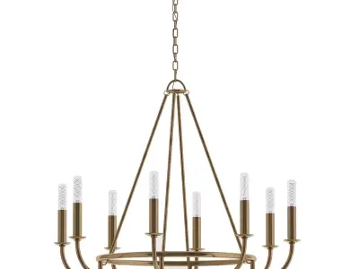 CRYSTORAMA BAILEY CHANDELIER 3D model