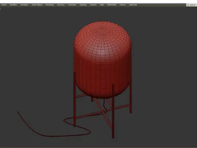 Oda Small by Pulpo Low-poly 3D model