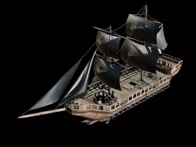 Pirate Ship 3D model