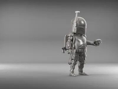 Boba Fat 3D print model