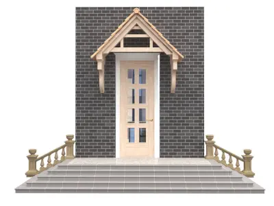 Door Roof Collections 3D model