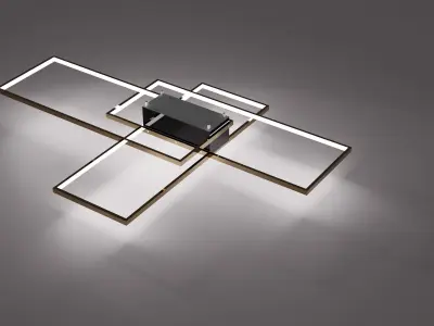 Ceiling lamp Free 3D model 10