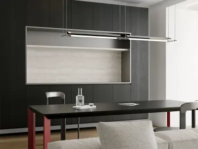 apartment interior scenes       3D model buy