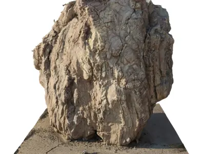 stone 1 3D model