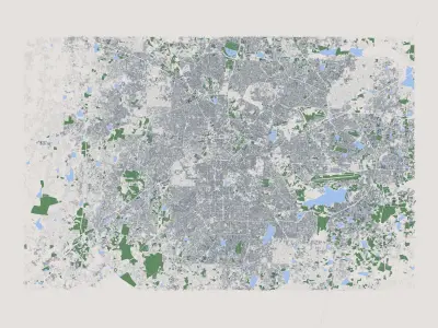Bengaluru City India 3D model