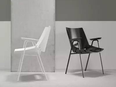 Shell Armchair 3D model