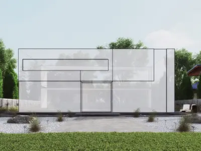 Scene 07 Archexteriors for c4d vol 19 3D model