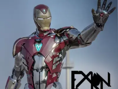 Iron Man MK-T78 Adamantium Armor 3D model