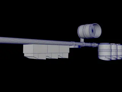 traffic light 3D model 23