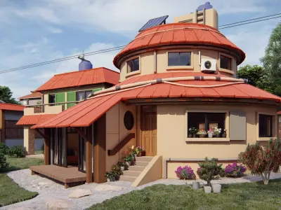 Naruto Uzumaki Residence 3D model