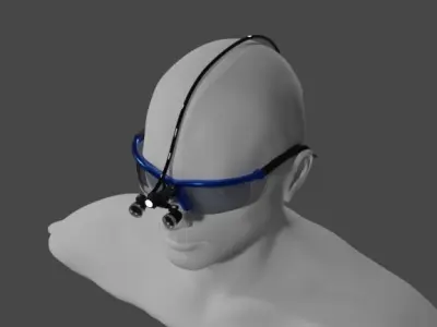 Surgical Binocular Loupes 3D model