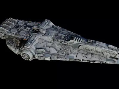 YT-1860 class - freighter  - Star Wars 3D model