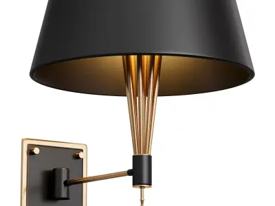 Miles Wall Lamp By Luxdeco 3D model