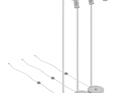 ASCOLI FLOOR Floor lamp 3D model