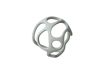SciFi Cube Object No 24934 Low Poly Shape Texture