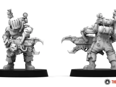 Ironblood - Forgehands 3D print model