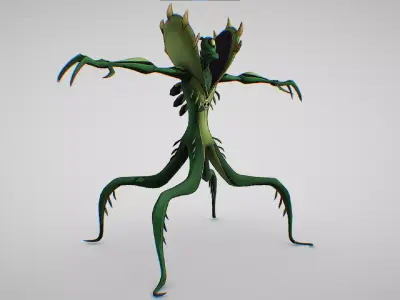 Wildvine  - DNA sample of a Florauna - Ben 10 Omniverse Low-poly 3D model