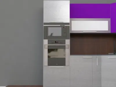 Kitchen design 3D model