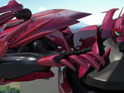 SHINKIRO sci-fi mecha 3D model