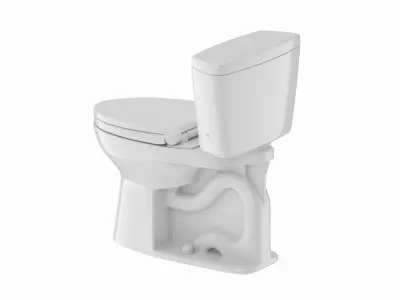 TOTO Drake Two-Piece Toilet 3D model