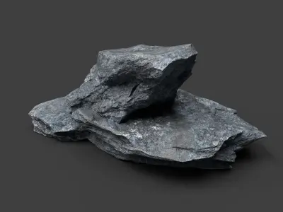 Rock 7-9 Low-poly 3D model purchase