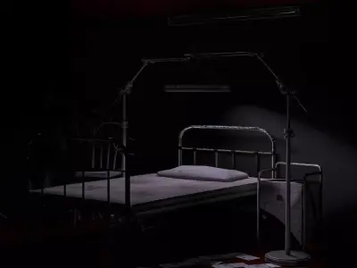 ABANDONED OPERATION THEATRE Low-poly 3D model