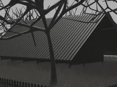 Isnt Huanted House 3D model