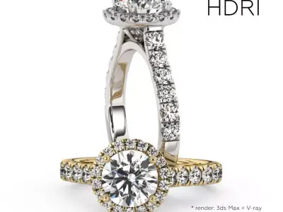 Jewelry HDRI Environment Map For Photorealistic Rendering Texture