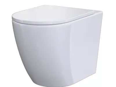 Arko Floor Mount toilet suite 3D model