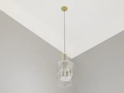 Pendant Ceiling Light P901 Low-poly 3D model