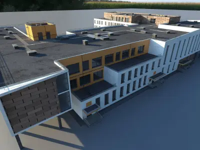 University 3D model