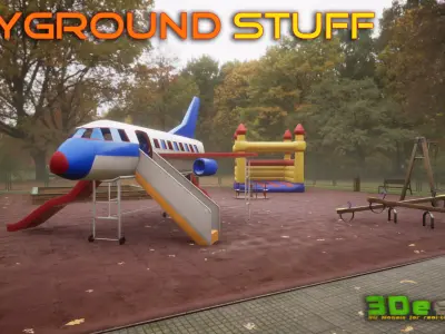 Playground Assets 3D Model Pack