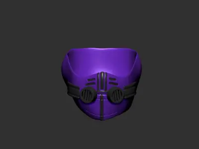 helmet high poly sculpt 3d printable  3D model 138