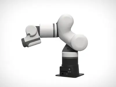 Robotic Arm 02 PBR Low-poly 3D model