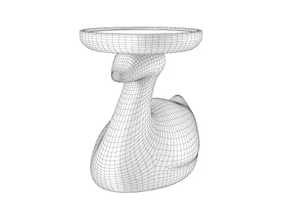 Theduck Side Table 3D model