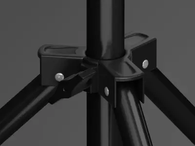 Professional photo studio backdrop 3D model