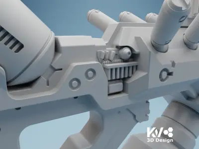 KV-District 9 AMR-B05 - Full Size 3D print model