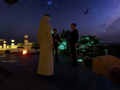 business center 3D model