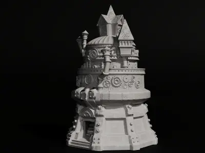 Artificer tower 3D print model