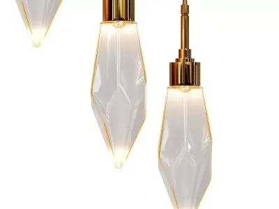 ROCK chandelier 3D model