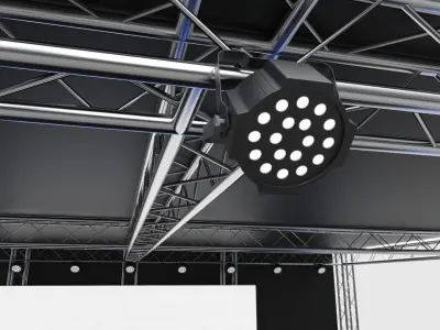 Concert Stage 3 3D model