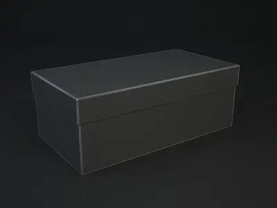 Shoe box ECCO  Free 3D model