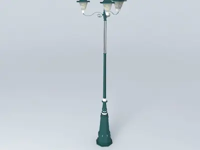 Square street light1 3D model